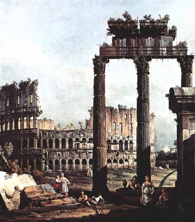 Roman Capriccio by Giovanni Antonio Canal